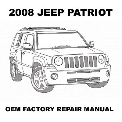2008 Jeep Patriot repair manual Image