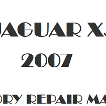 2007 Jaguar XJ repair manual Image