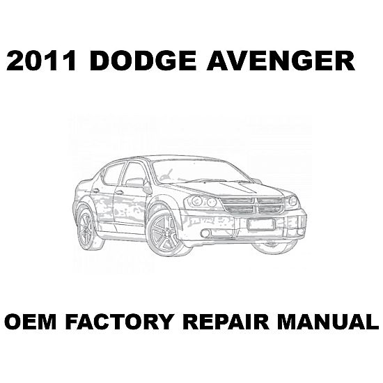 2011 Dodge Avenger repair manual Image