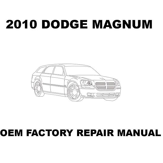 2010 Dodge Magnum repair manual Image