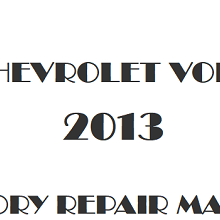 2013 Chevrolet Volt repair manual Image