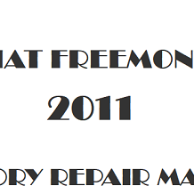 2011 Fiat Freemont repair manual Image