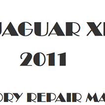 2011 Jaguar XF repair manual Image