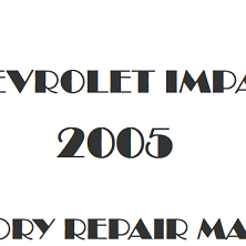 2005 Chevrolet Impala repair manual Image