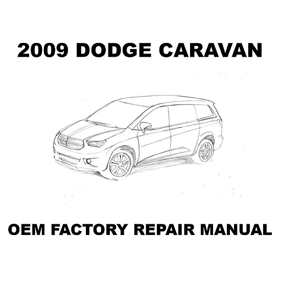 2009 Dodge Caravan repair manual Image