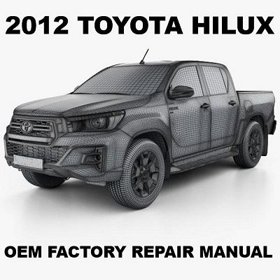 2012 Toyota Hilux repair manual Image