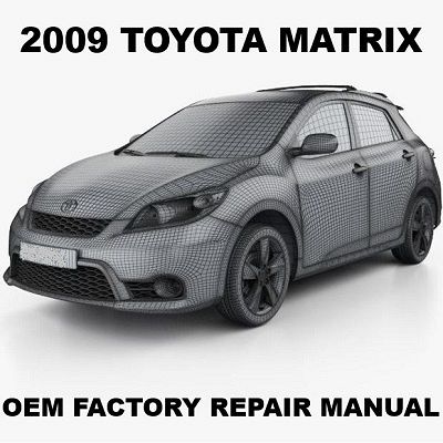 2009 Toyota Matrix repair manual Image