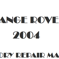 2004 Range Rover L322 repair manual Image