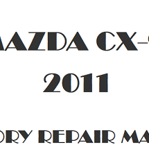 2011 Mazda CX-9 repair manual Image