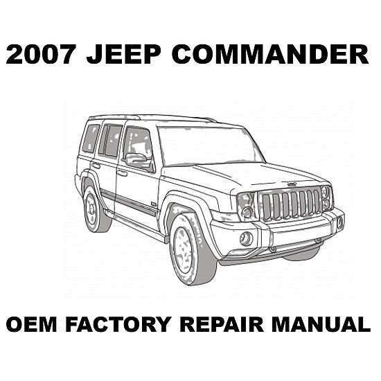2007 Jeep Commander repair manual Image