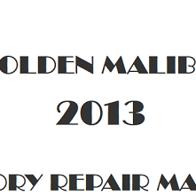 2013 Holden Malibu repair manual Image