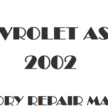 2002 Chevrolet Astro repair manual Image