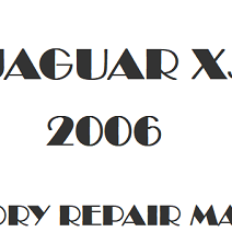 2006 Jaguar XJ repair manual Image