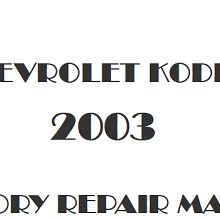 2003 Chevrolet Kodiak repair manual Image