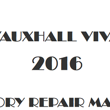 2016 Vauxhall Viva repair manual Image