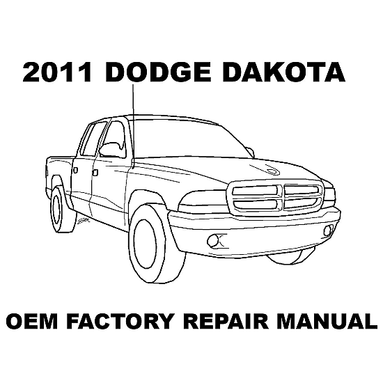 2011 Dodge Dakota repair manual Image