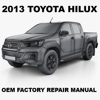 2013 Toyota Hilux repair manual Image