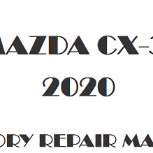 2020 Mazda CX-3 repair manual Image