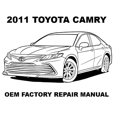 2011 Toyota Camry repair manual Image