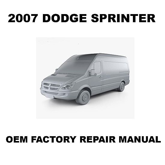 2007 Dodge Sprinter repair manual Image