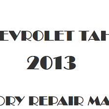 2013 Chevrolet Tahoe repair manual Image