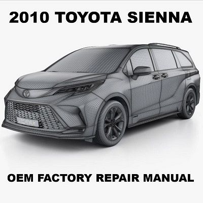 2010 Toyota Sienna repair manual Image