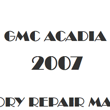 2007 GMC Acadia repair manual Image