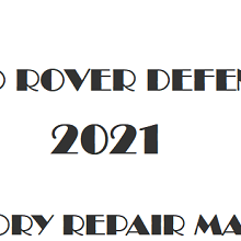 2021 Land Rover Defender repair manual Image