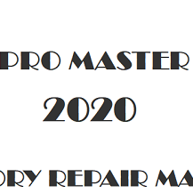 2020 Ram Pro Master City repair manual Image