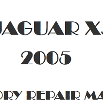 2005 Jaguar XJ repair manual Image