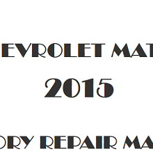 2015 Chevrolet Matiz repair manual Image