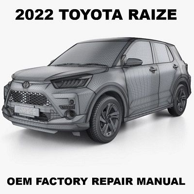 2022 Toyota Raize repair manual Image