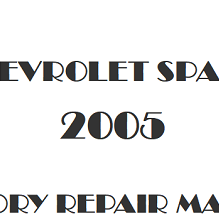 2005 Chevrolet Spark repair manual Image