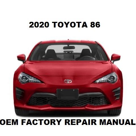 2020 Toyota 86 repair manual Image