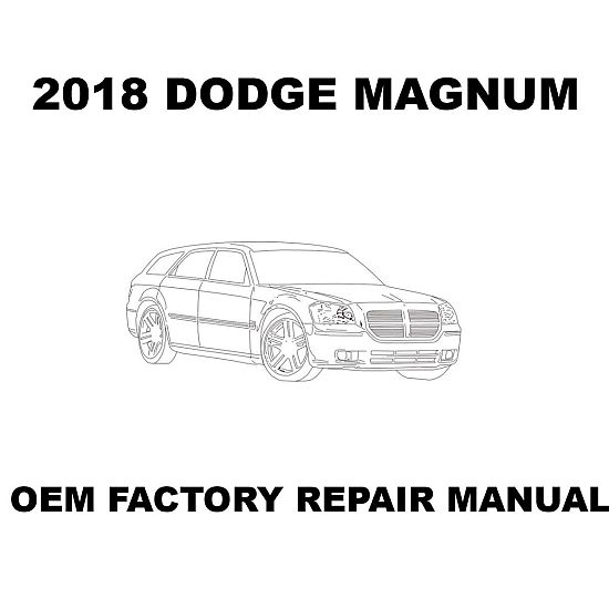 2018 Dodge Magnum repair manual Image