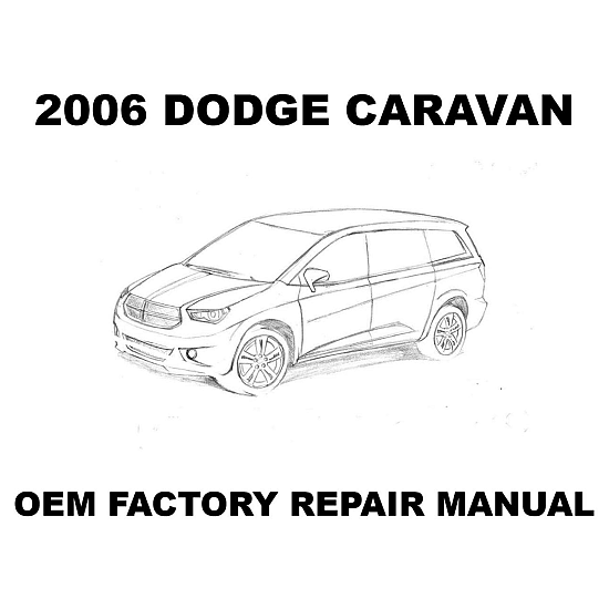 2006 Dodge Caravan repair manual Image