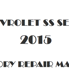 2015 Chevrolet SS Sedan repair manual Image