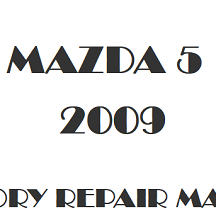 2009 Mazda 5 repair manual Image