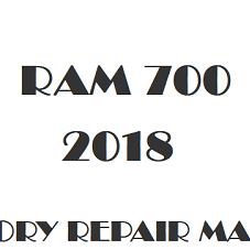 2018 Ram 700 repair manual Image