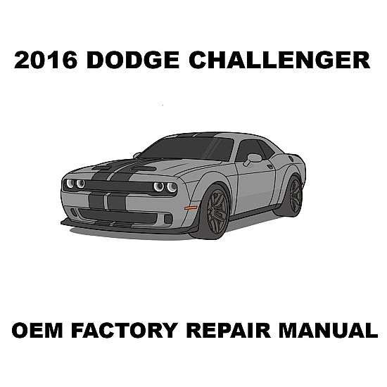 2016 Dodge Challenger repair manual Image