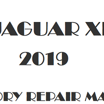 2019 Jaguar XE repair manual Image