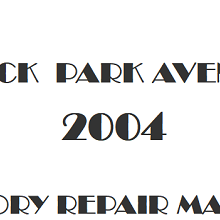 2004 Buick Park Avenue repair manual Image