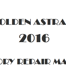 2016 Holden Astra J repair manual Image