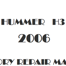 2006 Hummer H3 repair manual Image