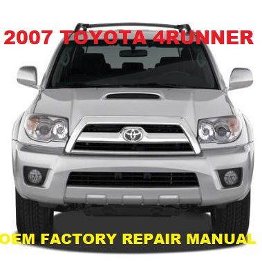 2007 Toyota 4Runner repair manual Image