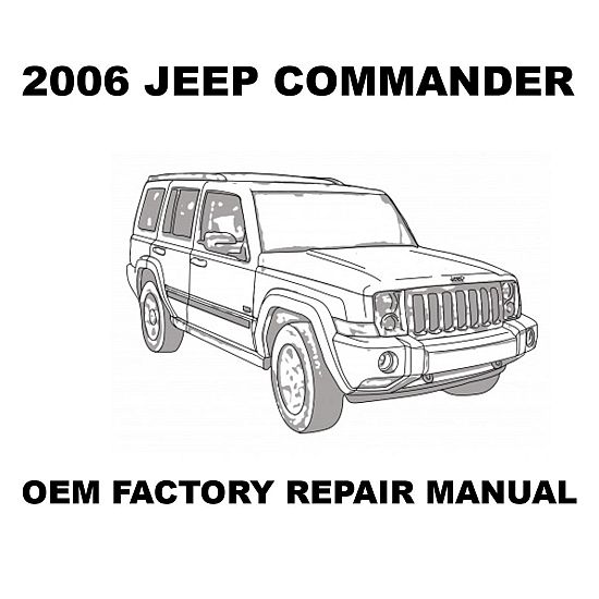 2006 Jeep Commander repair manual Image