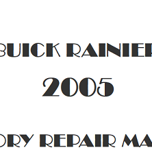 2005 Buick Rainier repair manual Image
