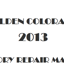 2013 Holden Colorado repair manual Image