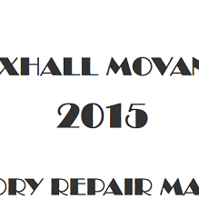 2015 Vauxhall Movano B repair manual Image