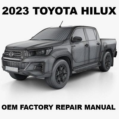 2023 Toyota Hilux repair manual Image